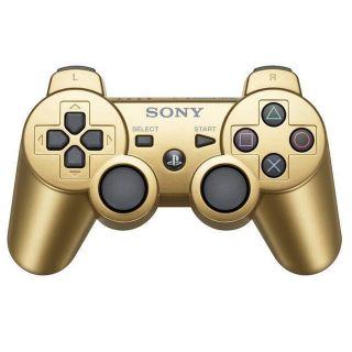 gold ps3 controller in Controllers & Attachments