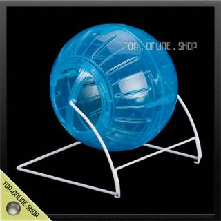 BLUE SILENT SPINNER Cage Mouse Gerbil Rat Mice Hamster Toy Exercise 