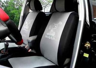 2012 new handmade lovely snoopy grey fashion seat cover car seat cover