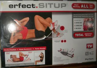 Perfect Situp Total Abdominal Workout As Seen On TV NIB
