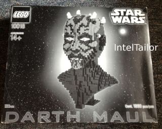 LEGO Star Wars   Darth Maul Bust 10018 New/Sealed   Worldwide   See 
