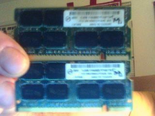 HP 2 PC/STICKS of 2GB  4GB LAPTOP RAM Memory DDR2 GENUINE DV4 2Rx8 