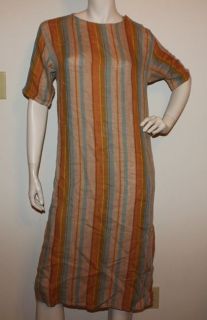 Adolfo Dominguez cotton linen tunic dress EUR 38  US 4/6