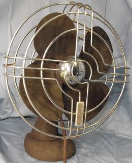   1944 KM Knapp Monarch Jack Frost Small Fan. Works. 6 Amp 115 Volt