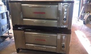 BLODGETT 1000 Double Deck Gas Pizza Oven Re Done Perfect Stones