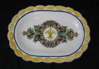 Jay Willfred Decorative Serving Platter Andrea by Sadek Made in 
