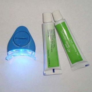 White Light Teeth Whitening System Kit Whitelight Tooth Gel Battery 