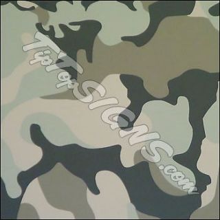 Desert Military CAMO Wrap Vinyl Air Release 60 x 180