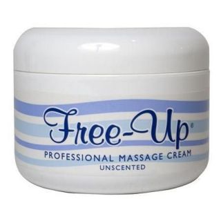 Free Up Professional Unscented Massage Cream, 8 oz