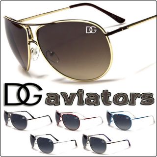 New DG Eyewear Metal Aviator Designer Ladies Fashion Sunglasses 