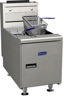 Pitco Frialator SGCS Solstice Gas Fryer   Countertop