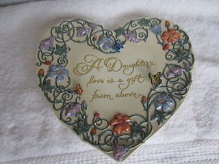 Daughters Love is a Gift From Above, Ltd Ed. Plate A1025 Bradford 