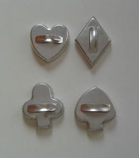  Card Bridge Metal Cookie Cutters Diamond Spade Club Heart Cooky