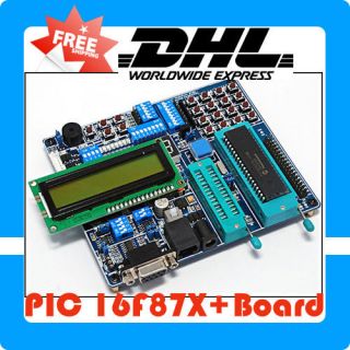  PIC16F877A Microcontrolle​r Development Board 1602 LCD For Student