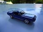 64 SCALE 2010 CAR JOHNNY LIGHTNING DIECAST BLUE & WHITE 1968 SHELBY 