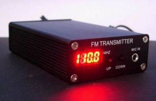 1mw Digital PLL stereo power FM transmitter fm station