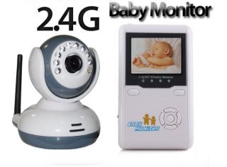 NEW 2.4G TFT Wireless Digital Baby Monitor Night Vision IR Camera 
