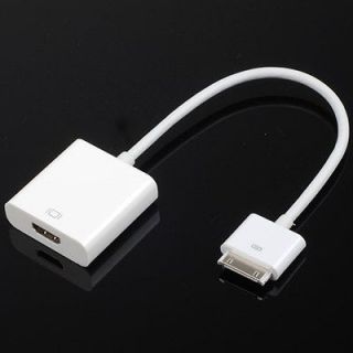 HDMI to HDTV Digital AV Adapter Cable for Apple iPhone 4/4S iPod Touch 