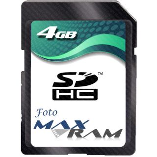 4GB SDHC Memory Card for Digital Cameras   Sanyo Xacti VPC CG100 Dual 