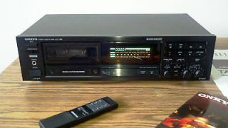 ONKYO Single Analog STEREO Cassette Tape Deck TA R300