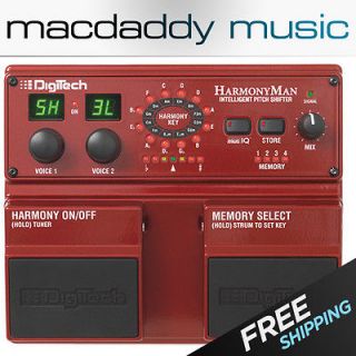 Digitech HarmonyMan Intelligent Pitch Shifter / Harmonizer pedal NEW 