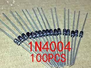 NEW 100 X 1N4004 1A 400V Rectifie Diodes Freeship