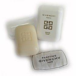 10 GIVENCHY Eau de Givenchy Soap with travel dish RARE