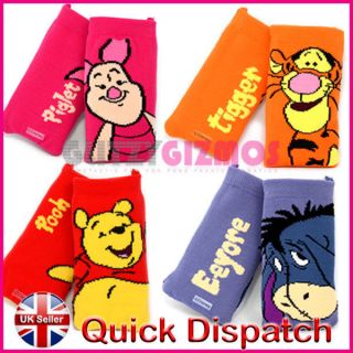   DISNEY WINNIE THE POOH SOCK SLEEVE CASE COVER FOR VARIOUS PHONES & 