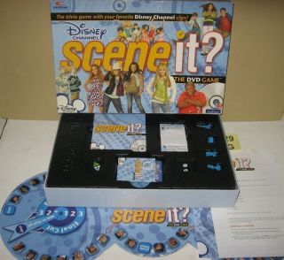 Disney Channel Scene It? DVD Trivia TV Cllips Game Fun For All