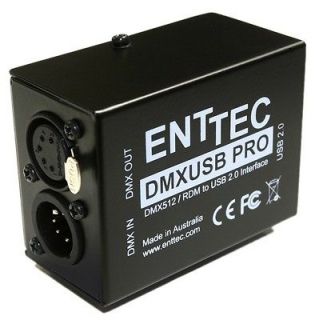 ENTTEC USB DMX Pro 512 Ch PC Based Interface for DJ Lighting 70304 