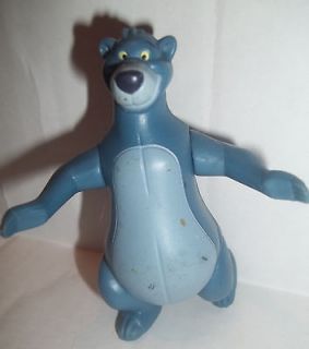 Disney McDonalds Jungle Book Baloo Bear Figure Toy Poseable