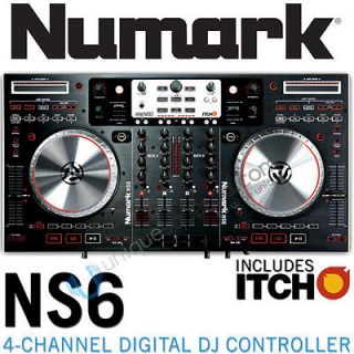Numark NS6 4 Channel Digital DJ Controller and Mixer FREE NEXT DAY AIR 
