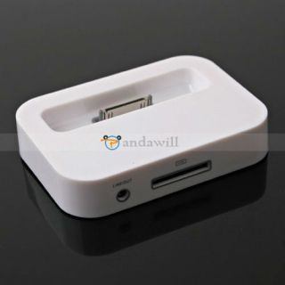  Dock Cradle Sync Charge Station For Apple iPhone 4 Mobile Phone US/UK