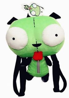 Invader Zim GIR AS DOG plush TOY Exclusive Plush Backpack Bag 14 New 