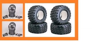   Upgrade wheels and RACE tire option 4pcs ea better grip in dirt track