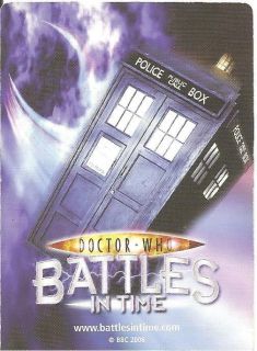 DOCTOR WHO Battles In Time EXTERMINATOR TRADING CARD   Various LOT B 
