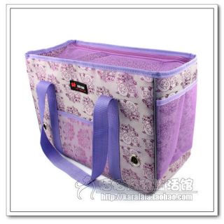 fashion light purple cat dog pet carrier bag cute lovely heart any 
