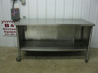 60 x 30 Stainless Steel Heavy Duty Work Prep Table Cabinet 5