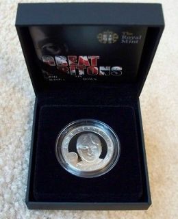 John Lennon 5 pound commemorative coin Cupro nic​kel Base Proof 