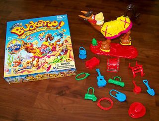 Milton Bradley   BUCKAROO   The Saddle Stacking Game with a Moody Mule 