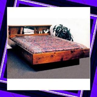 NEW SOLID PINE HARDSIDE WATERBED ANY SIZE W/ MATTRESS BUNDLE**