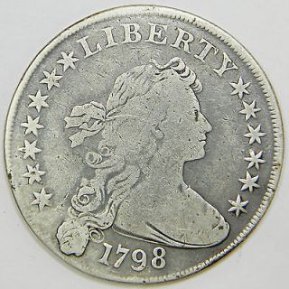 1798 draped bust dollar in Early Dollars (1794 1804)