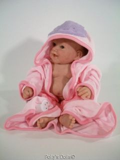 Reborn Baby Doll Lots of Clothes & Accessories Berenguer 17 w/ Belly 