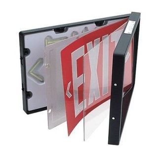   Lighting Self Luminous Tritium Double Face Exit Sign with 20 Year Life