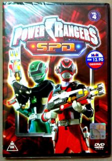 Power Rangers SPD Vol.4(Eps.13 1​6)DVD Dekaranger Sentai