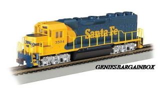 HO Scale Bachmann SANTA FE GP 40 Locomotive gbb ihc New in Box 63504