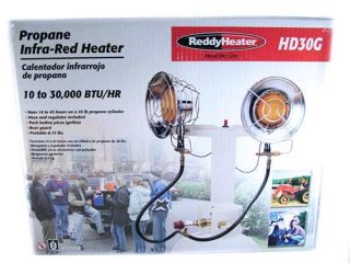 Reddy Heater Heat Demon Propane Infra Red Space Heater HD30G Brand New
