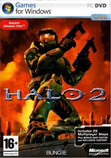 HALO 2 PC DVD ROM VISTA ONLY SEALED NEW IN DVD BOX