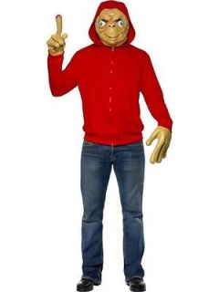 MENS LICENSED E.T. EXTRA TERRESTRIAL COSTUME ONE SIZE