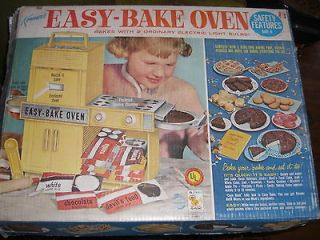 1976 Betty Crocker Easy Bake Oven By Kenner In Original Box With 